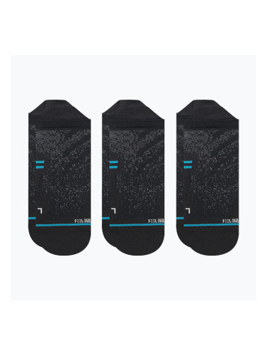 Stance Run Ultralight Tab чорапи 3 чифта черни