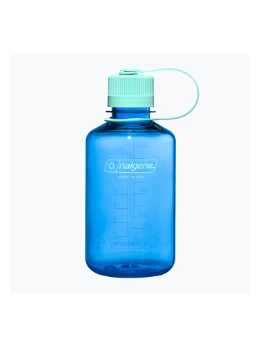 Туристическа бутилка Nalgene Narrow Mouth Sustain 500 ml cornflower