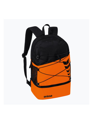 Футболна раница ERIMA Six Wings 25 l orange/ black