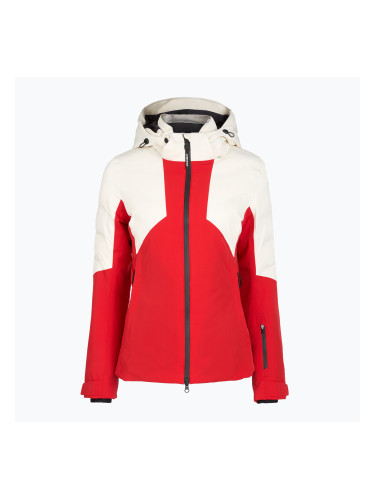 Дамско скиорско яке Dainese Zives Aerosense-Dry lily white/racing red