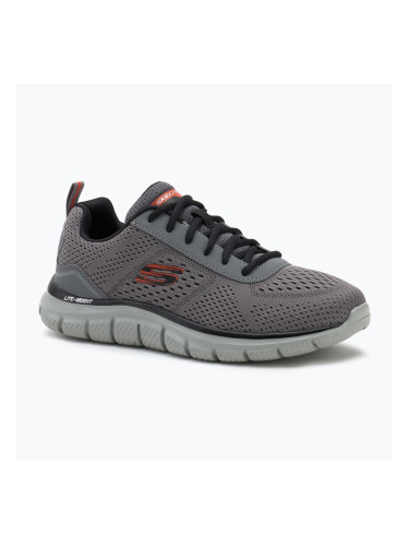 Мъжки обувки Skechers Track Leshur charcoal/orange