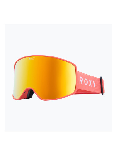 Дамска маска за сноуборд ROXY Storm W coral chic/clux ml orange