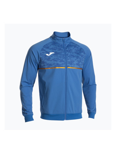 Мъжки потник за бягане Joma Record III Full Zip royal
