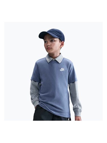 Детска тениска Nike Sportswear world indigo