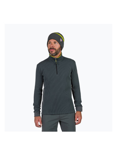 Мъжки скиорски суитшърт Rossignol Cieloalto Fleece Hal zip onyx grey