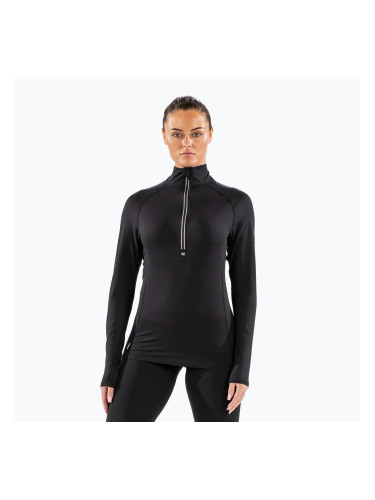 Дамска термоактивна блуза с дълъг ръкав Surfanic Cozy Zip Neck black