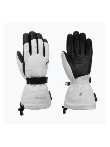 Дамски скиорски ръкавици Reusch Nadia R-Tex XT white/black