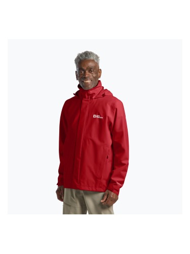 Мъжко яке за дъжд Jack Wolfskin Trailtime 2L adrenaline red