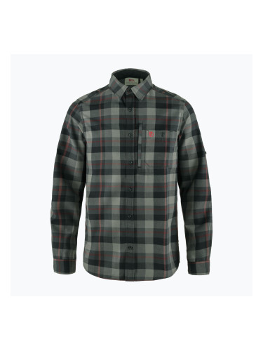 Мъжка риза Fjällräven Fjällglim black/grey