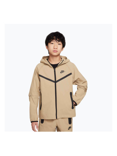 Детско яке Nike Tech Woven parachute beige/parachute beige/black