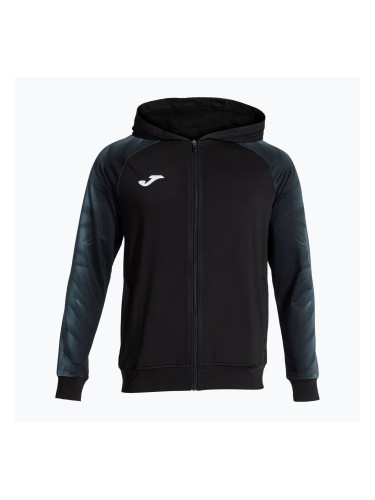 Мъжки суитшърт за бягане Joma Elite XI Hoodie black/anthracite
