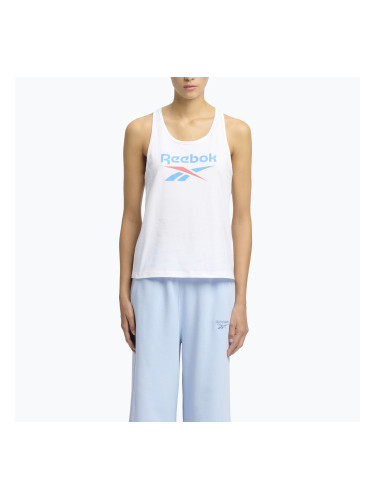 Дамска тениска Reebok Identity Big Logo Tank white/coral/blue