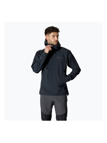 Мъжко дъждобранно яке Rab Firewall black