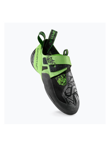 Мъжки обувки за катерене La Sportiva Skwama Vegan black/flash green