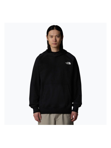 Мъжки суитшърт The North Face Raglan Box Nse Hoodie black/ white