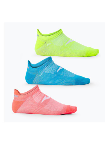 Чорапи Joma Running Night 3 чифта fulor coral/fluor yellow