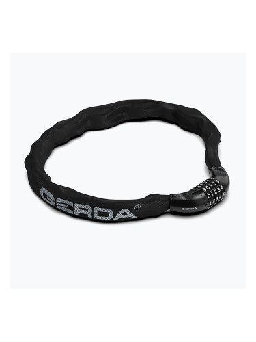 GERDA Contra Combo 900/6C черна ключалка за велосипед