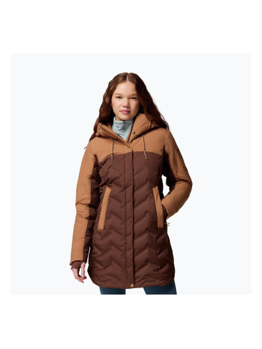 Дамско пухено яке Columbia Mountain Croo III Mid Down tobacco/camel brown