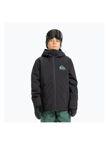 Детско яке за сноуборд Quiksilver Mission true black
