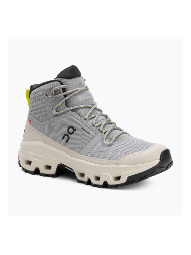 Дамски обувки On Cloudrock Mid Waterproof alloy/ice