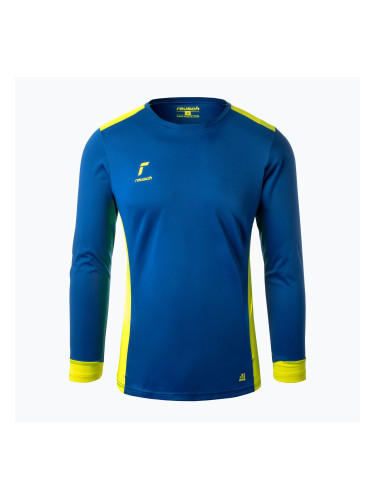 Вратарска блуза с дълъг ръкав Reusch Match Longsleeve Padded brilliant blue/safety yellow