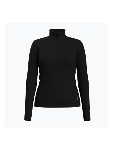Дамски термоактивен суитшърт Smartwool Classic Thermal Merino Base Layer 1/4 Zip Boxed black