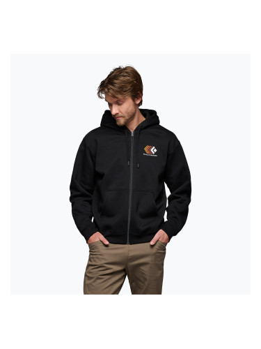 Black Diamond Faded Full Zip Hoody black