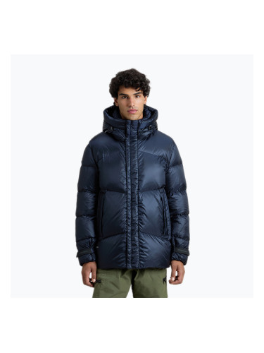 Мъжко яке Woolrich Pertex Puffer melton blue