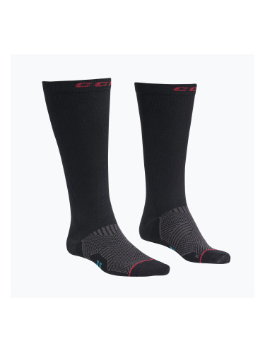 Чорапи за хокей CCM Compression Knee black/red