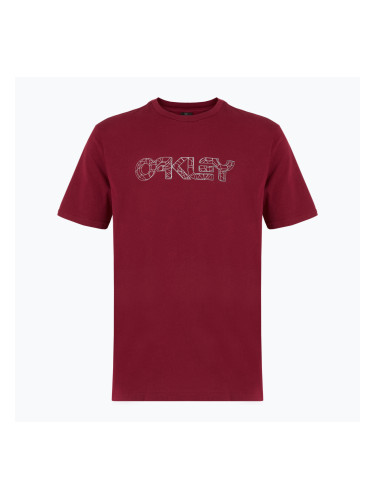 Мъжки потник Oakley Wire B1B Tee iron red