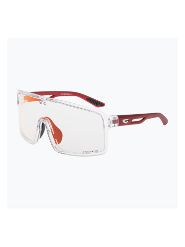 Слънчеви очила GOG Ragnarok cristal clear/matt metallic red/reflex red