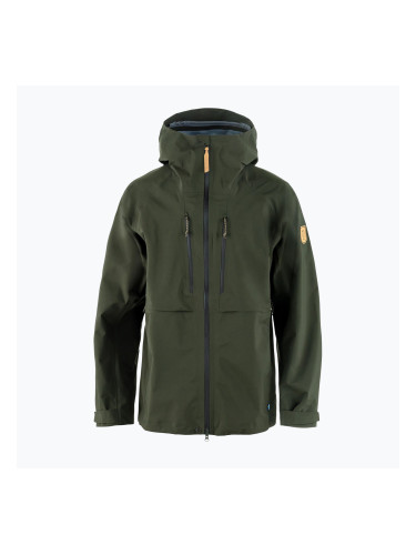 Мъжко яке за вятър Fjällräven Keb GTX deep forest