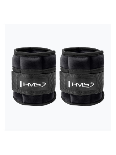 Тежести за глезена и китката HMS ONK03 1,5 кг 2 бр. черни