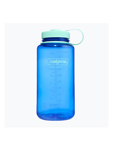 Туристическа бутилка Nalgene Wide Mouth Sustain 1000 ml cornflower