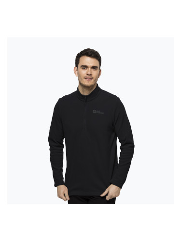 Jack Wolfskin мъжки потник Taunus HZ от полар черен 1709522_6000_002