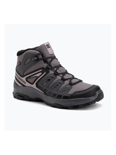Дамски обувки за трекинг Salomon Extegra GTX Mid henna/run raisin/mahogany rose