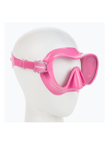 Маска за гмуркане Cressi F1 Small pink ZDN311040