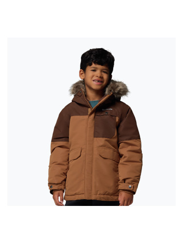 Детско ватирано яке Columbia Nordic Strider II camel brown/tobacco