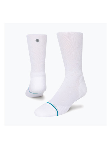 Бели чорапи Stance Run Light Crew