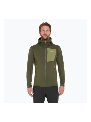 Мъжки суитшърт Rab Superflux Hoody army