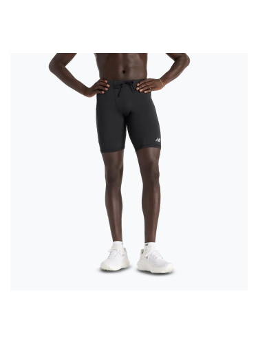 Мъжки шорти за бягане New Balance Sleek Pocket Half Tight 9" черни