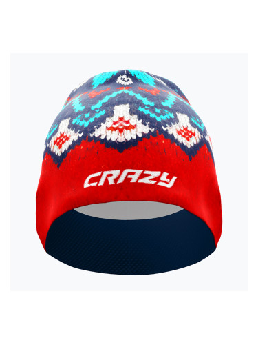 Дамска шапка за бягане Crazy Spire norway red wool