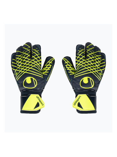 Вратарски ръкавици uhlsport Prediction Soft Pro black/white/fluo orange