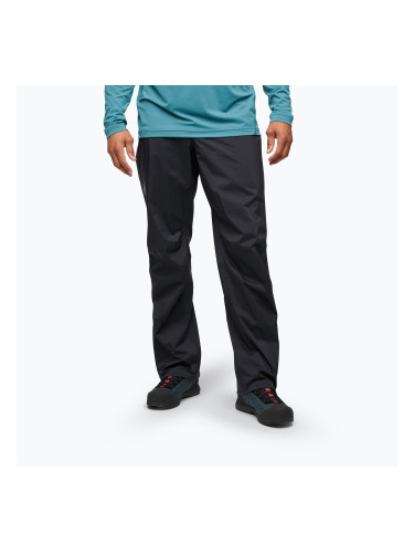 Мъжки панталон за дъжд Black Diamond Fineline Stretch FZ black