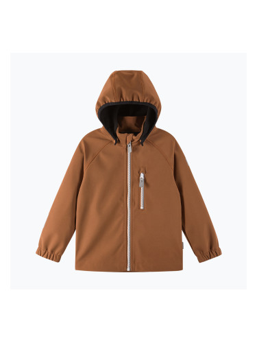 Детско софтшел яке Reima Vantti cinnamon brown