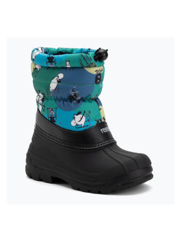 Детски ботуши за сняг Reima Moomin Nefar enchanted green