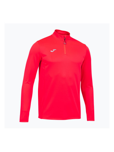 Мъжка суитшърт за бягане Joma Running Night fluor coral