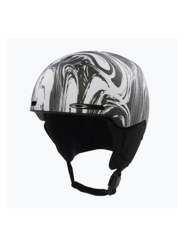 Детска ски каска Oakley Mod1 Youth MIPS matte trans white swirl