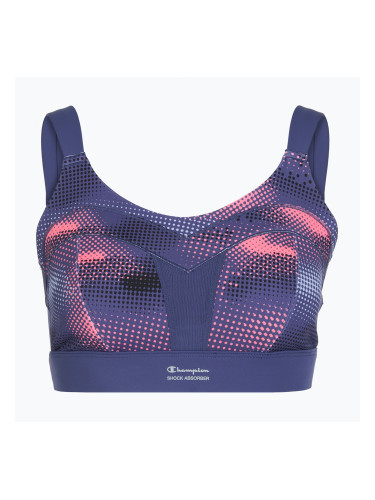 Спортен сутиен Shock Absorber High Intensity purple