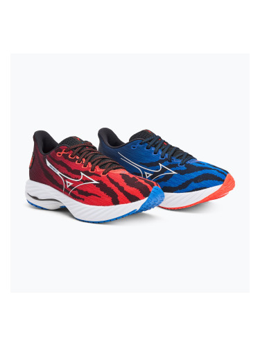 Обувки за бягане Mizuno Wave Rider 28 ignition red/white/baseball blue